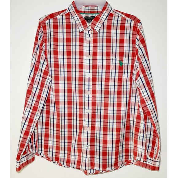 U.S. Polo Assn Tops - U.S. Polo Assn Women's Shirt Long Sleeves L Top